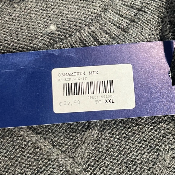 Orlando Bruni Gray Men’s XXL Sweater - Italy - Picture 12 of 13